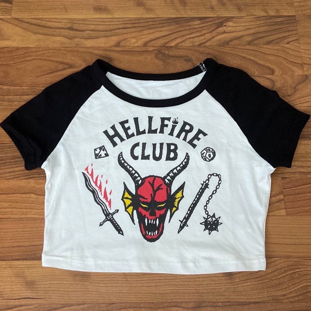 HELLFIRE CLUB STRANGER THINGS SHIRT!!!